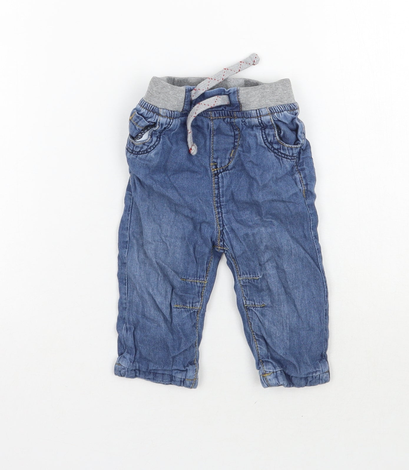 Early days Boys Blue   Cargo Jeans Size 3-6 Months