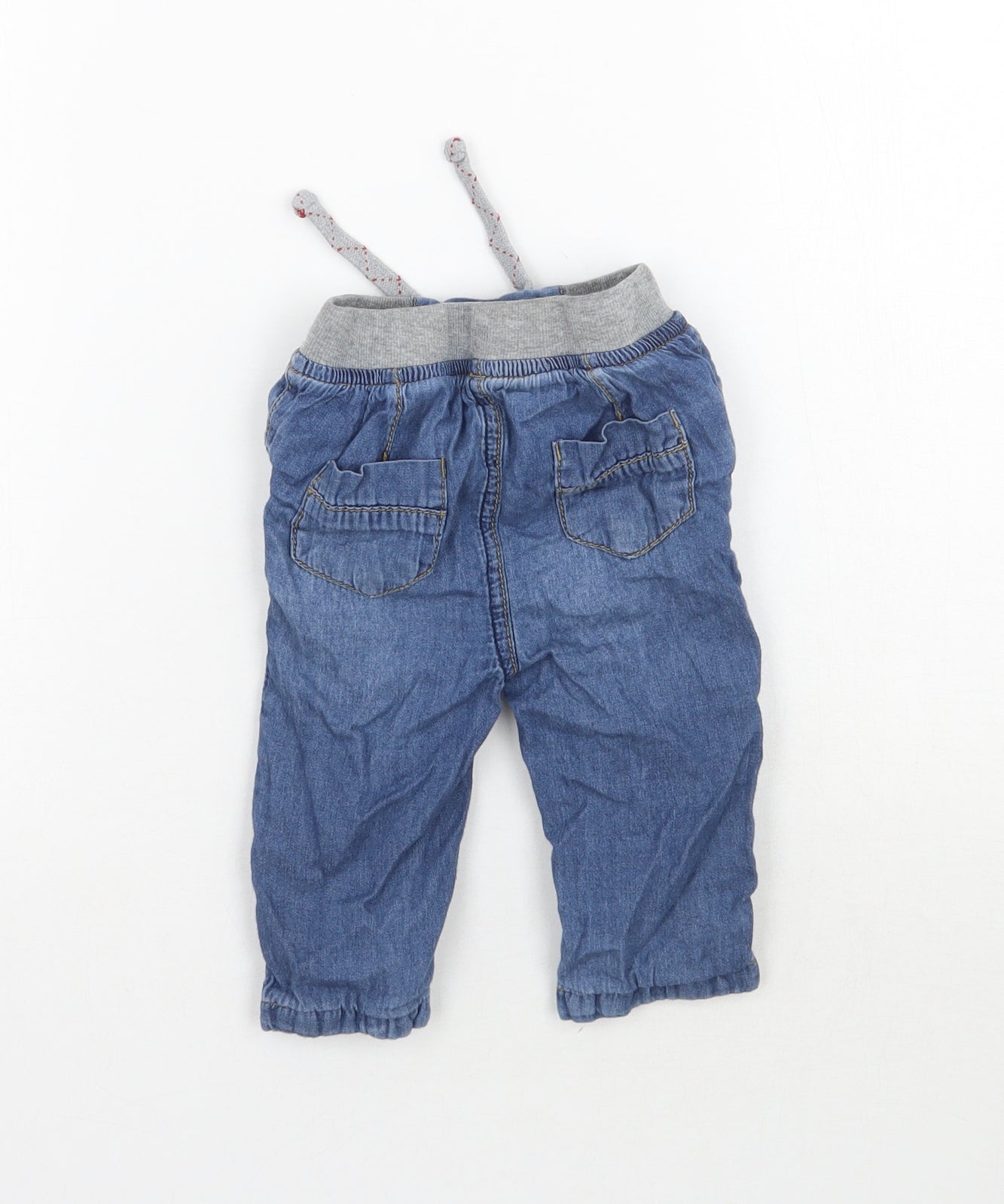 Early days Boys Blue   Cargo Jeans Size 3-6 Months