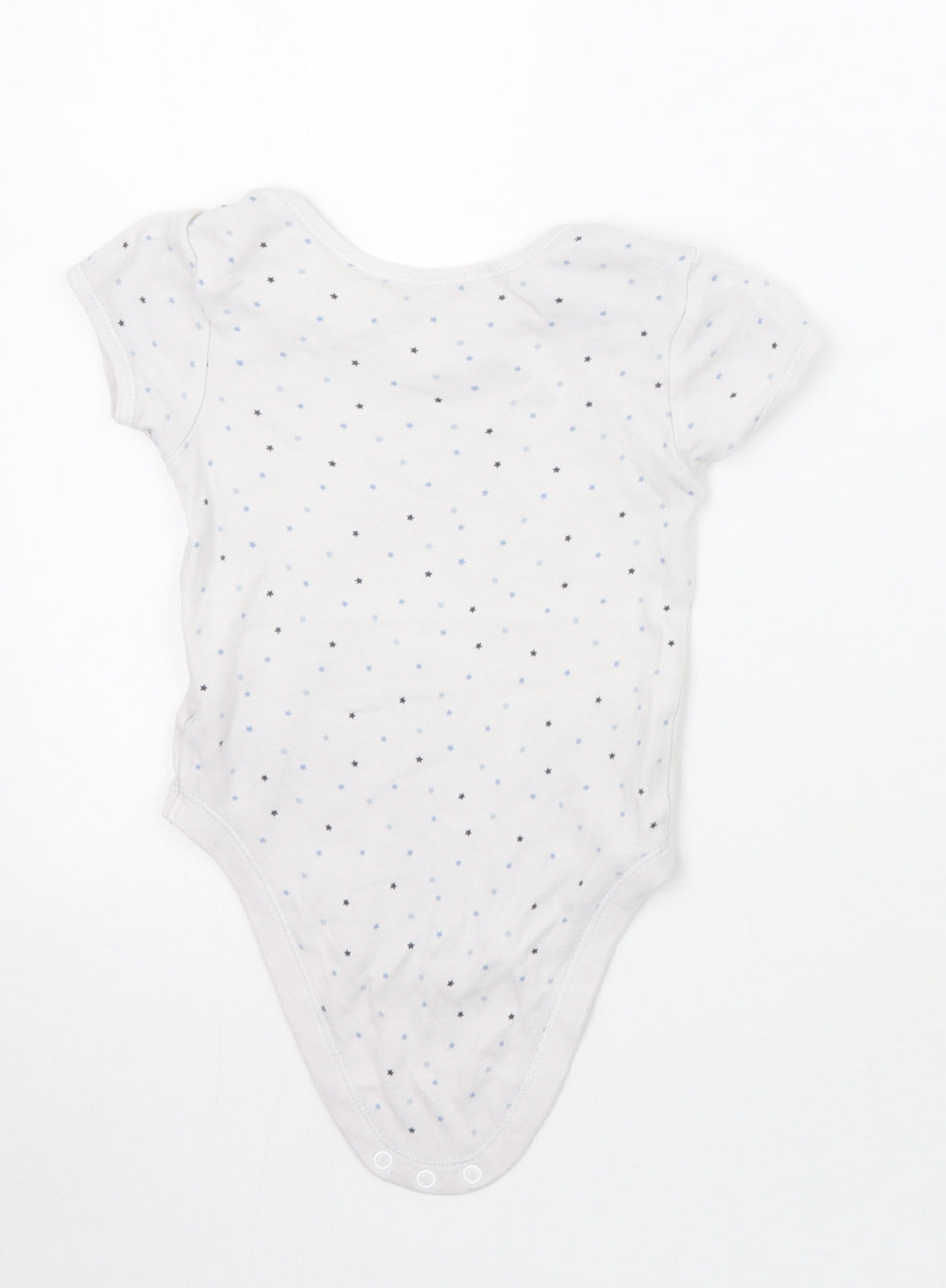 Primark Baby White Geometric  Babygrow One-Piece Size 18-24 Months