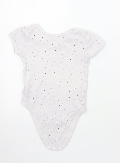 Primark Baby White Geometric  Babygrow One-Piece Size 18-24 Months