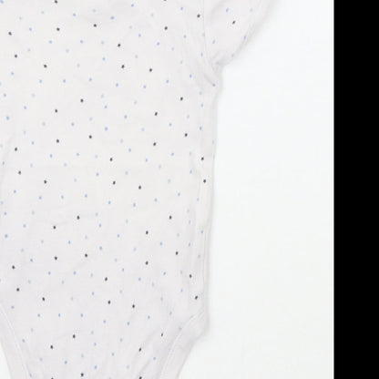 Primark Baby White Geometric  Babygrow One-Piece Size 18-24 Months