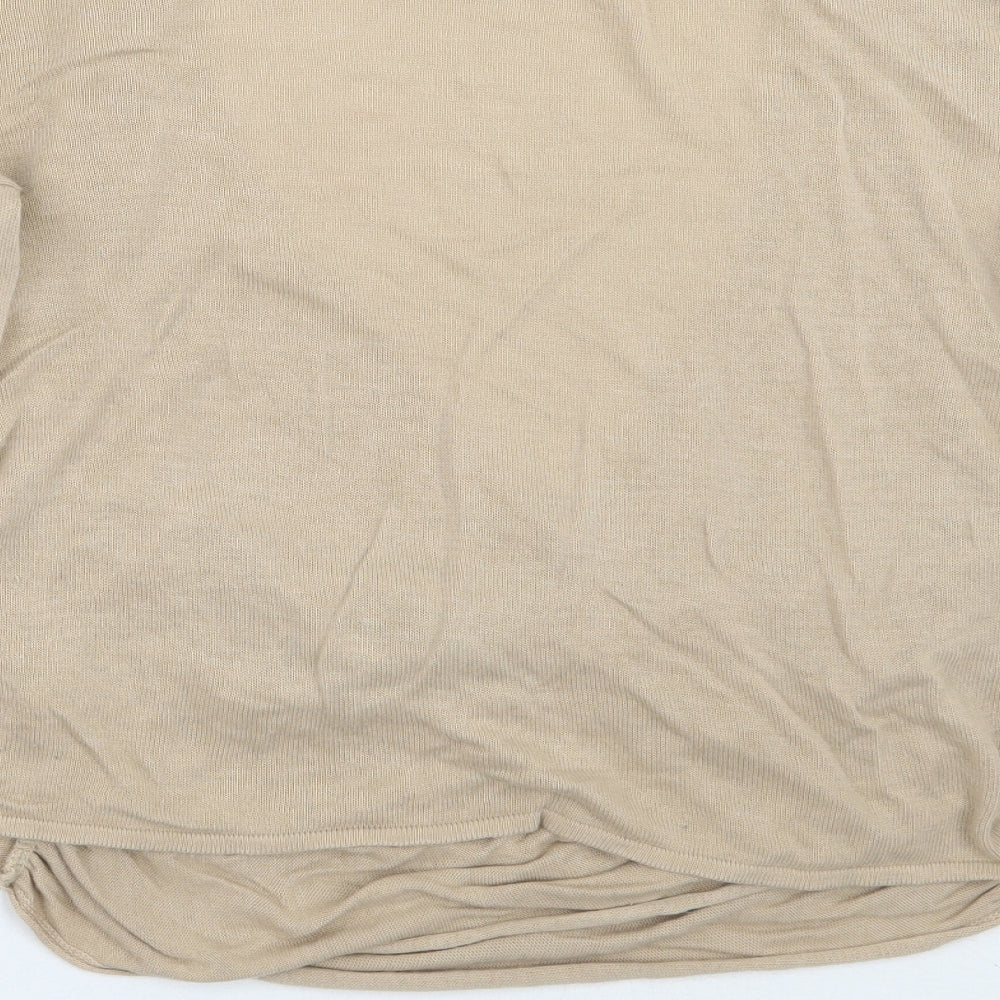 Womens UK Size 14 ASOS Beige Pullover Jumper