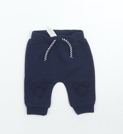 George Baby Blue   Sweatpants Trousers Size 0-3 Months  - Disney