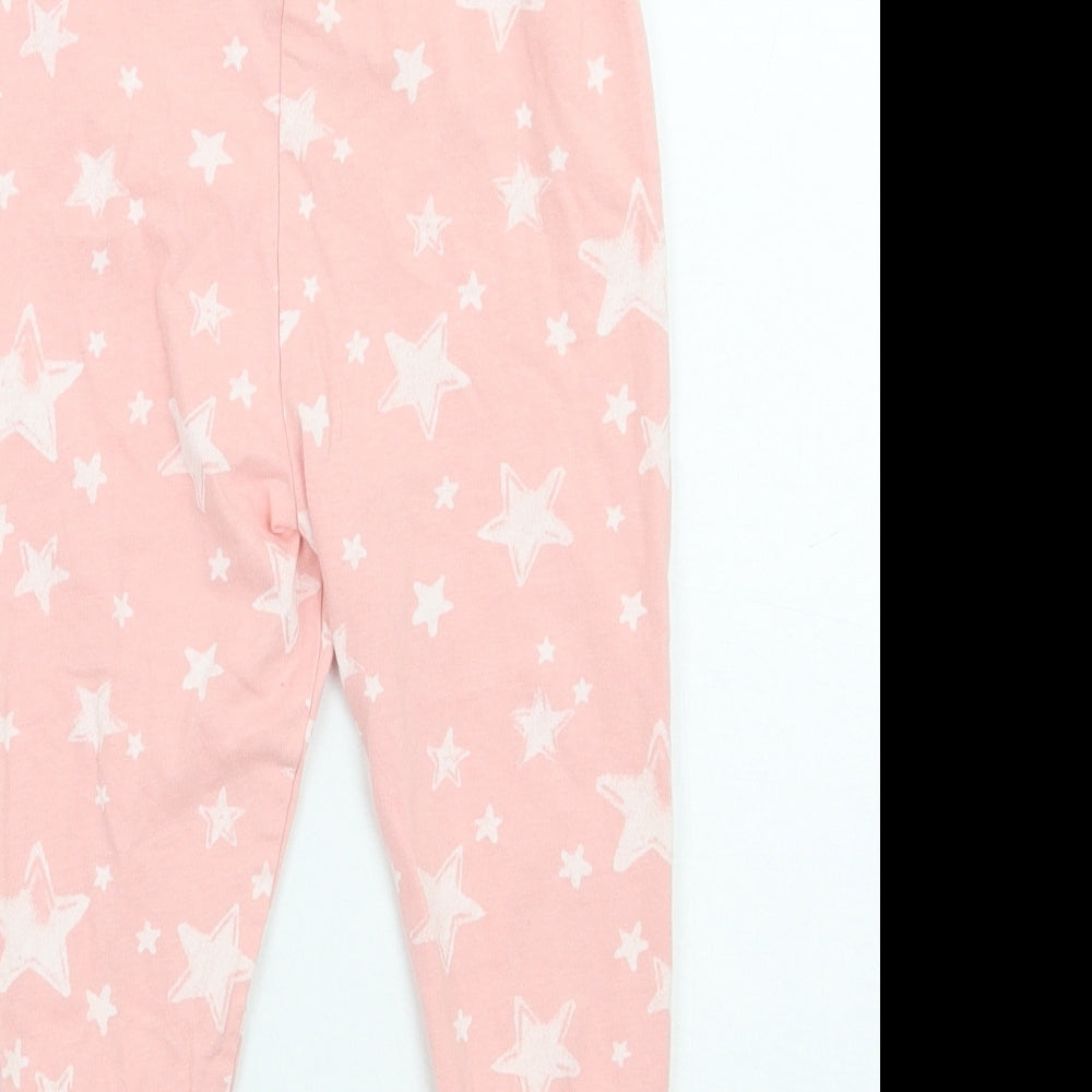 George Girls Pink Geometric   Pyjama Pants Size 2 Years