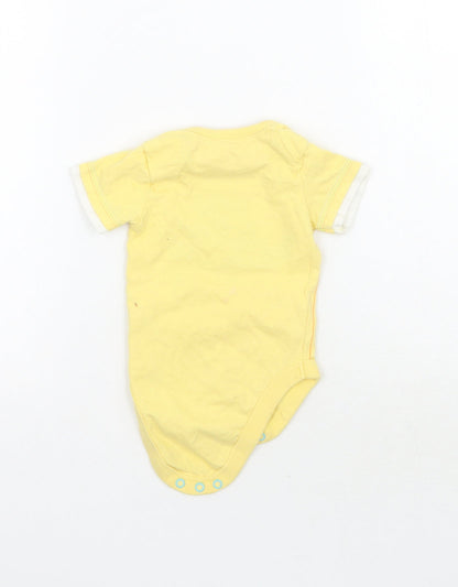 George Baby Yellow   Babygrow One-Piece Size 3-6 Months