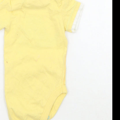George Baby Yellow   Babygrow One-Piece Size 3-6 Months