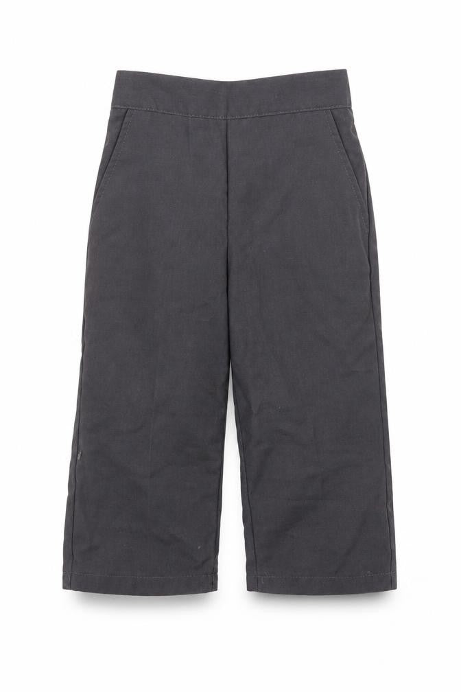 Front view of James morgan boys’ grey capri trousers, size 12, months