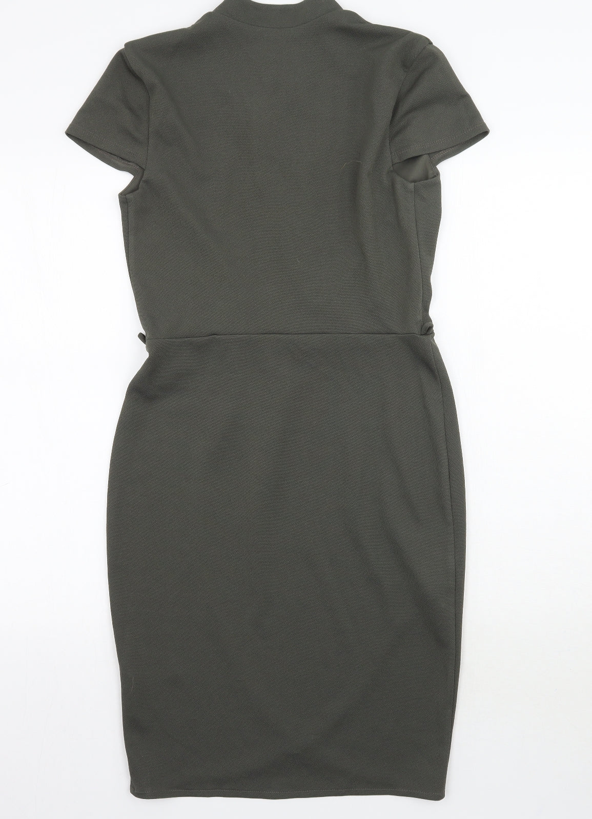 Miss Selfridge Womens Green   A-Line  Size 10