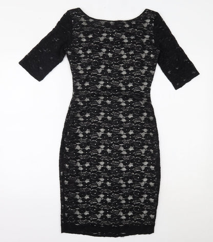 Goddess Womens Black   Bodycon  Size 8