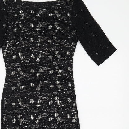 Goddess Womens Black   Bodycon  Size 8