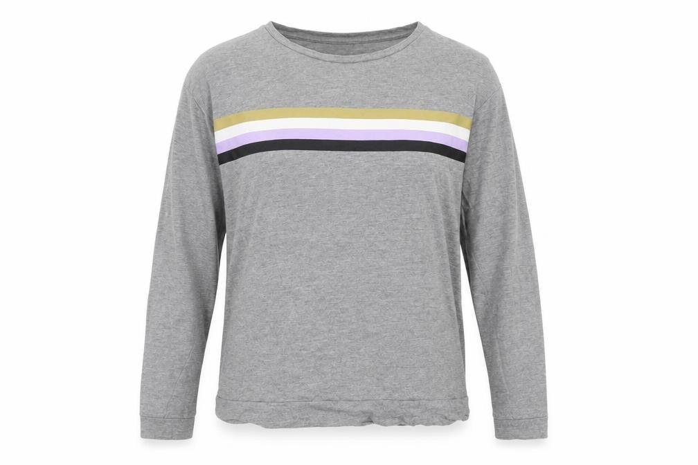 Womens UK Size S Noisy may Grey Basic T-Shirt