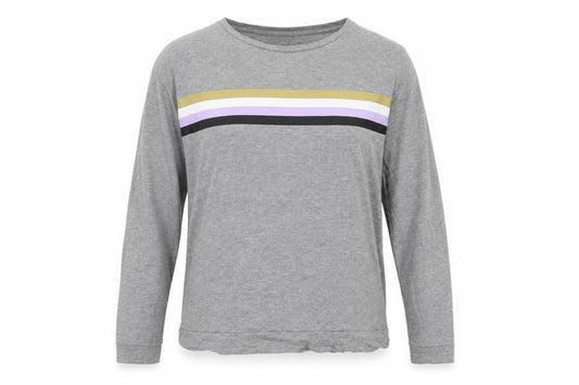Womens UK Size S Noisy may Grey Basic T-Shirt