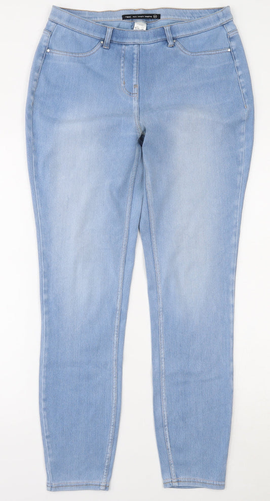 NEXT Womens Blue  Denim Jegging Jeans Size S L28 in