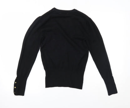 Primark Womens Black   Basic Blouse Size 2XS