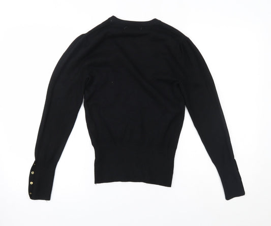 Primark Womens Black   Basic Blouse Size 2XS