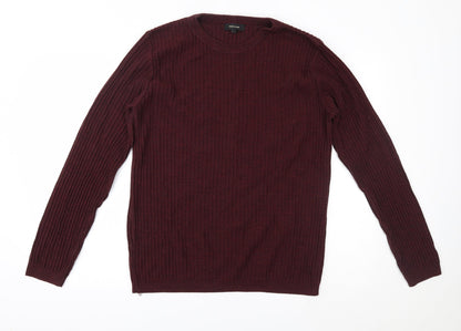River Island Mens Red   Pullover Jumper Size L