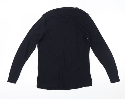 Womens UK Size L River Island Blue Pullover Jumper