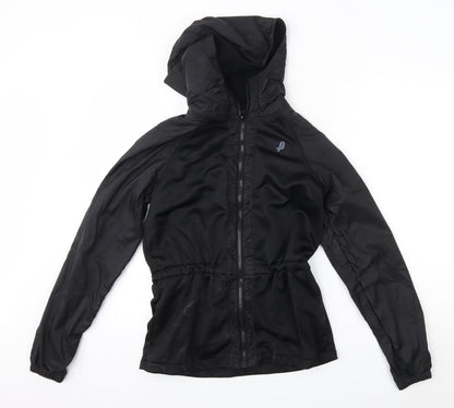 Additional front view of Penn women’s black jacket, size XS