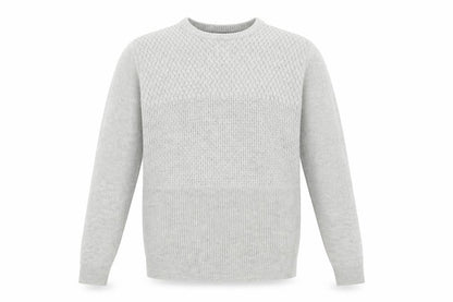 Mens UK Size M Boston Crew Grey Pullover Jumper