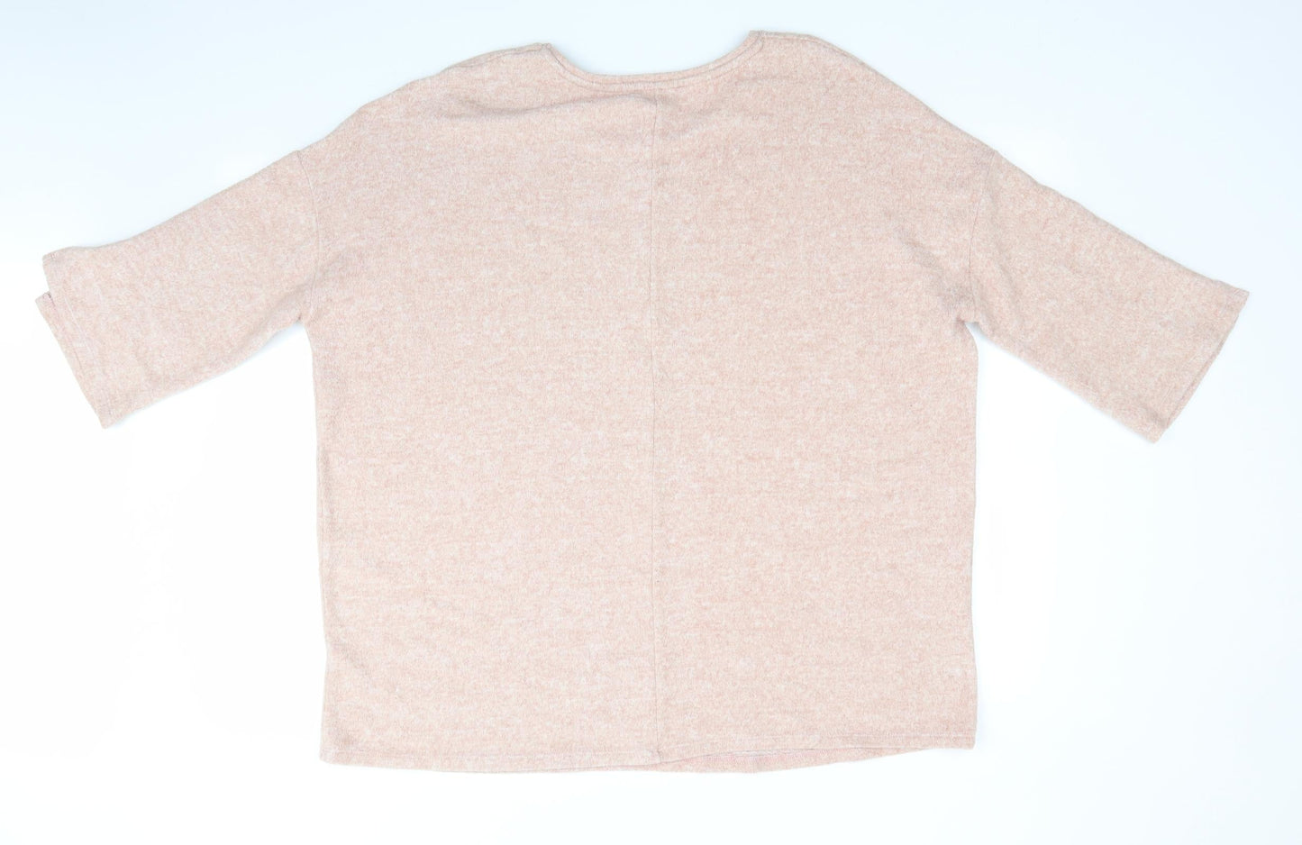 Papaya Curve Womens Orange   Pullover Jumper Size 18  - Soft Feel Peach