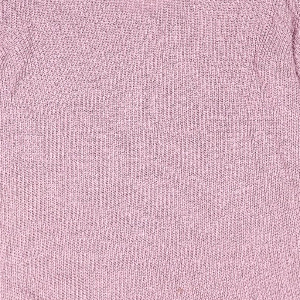 Artigiano Womens Pink   Pullover Jumper   - Dusky Pink