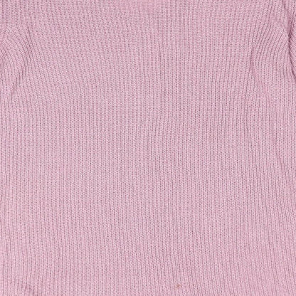 Artigiano Womens Pink   Pullover Jumper   - Dusky Pink