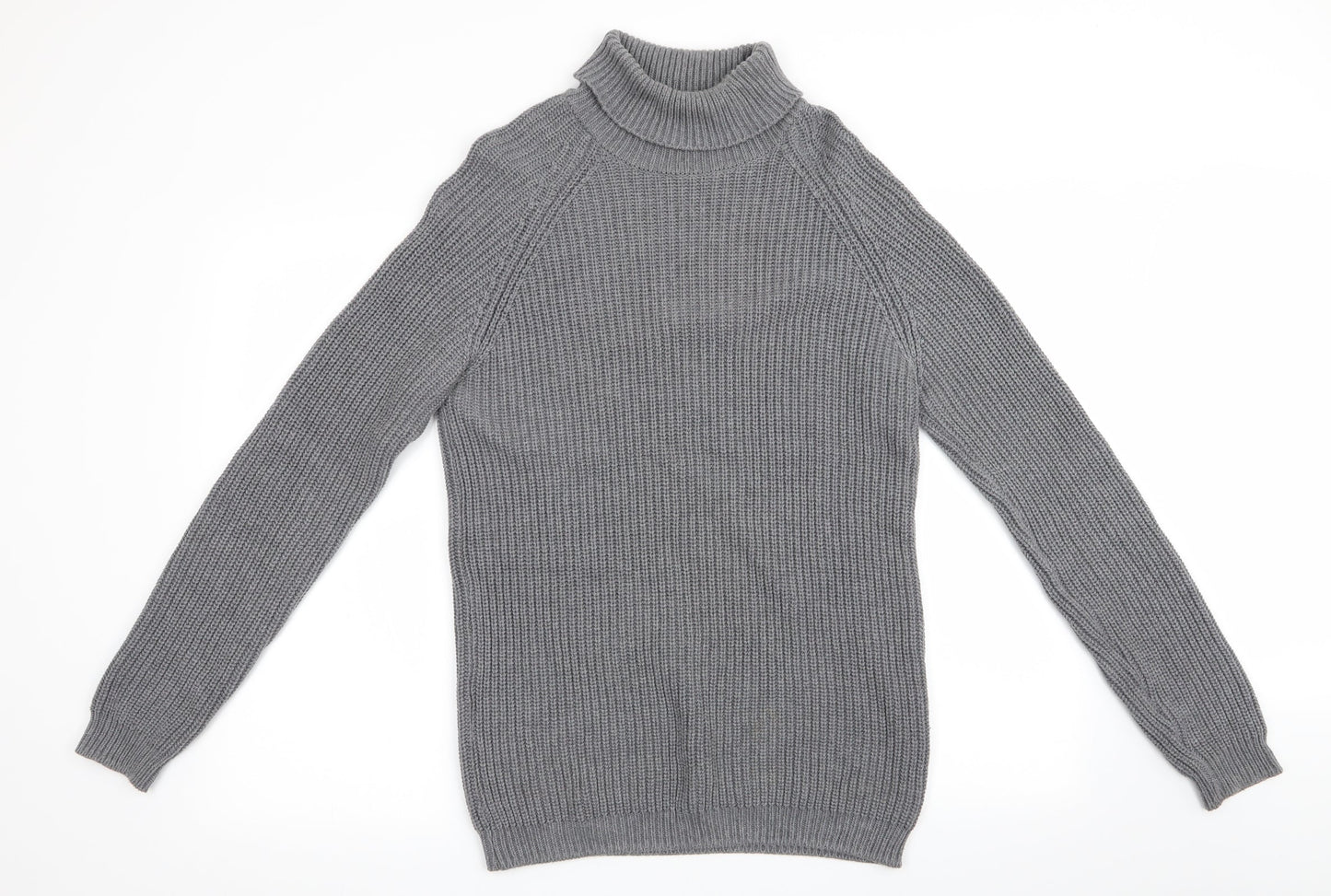 Zara Man Mens Grey   Pullover Jumper