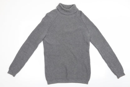 Zara Man Mens Grey   Pullover Jumper