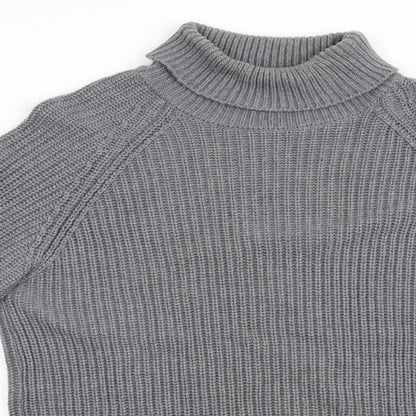 Zara Man Mens Grey   Pullover Jumper