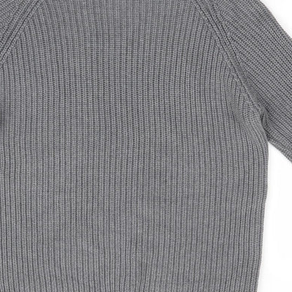 Zara Man Mens Grey   Pullover Jumper