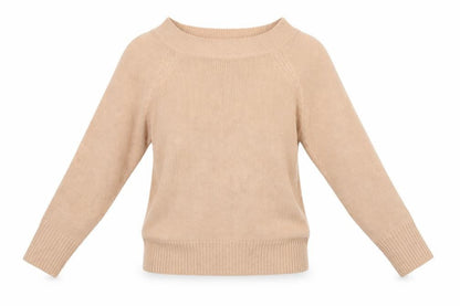 Front view of Pep&Co women’s brown jumper, size M