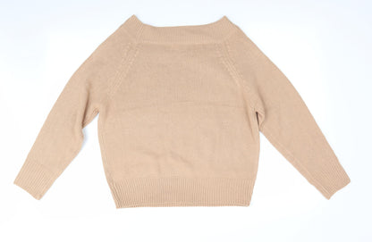 Womens UK Size M Pep & Co Brown Pullover Jumper