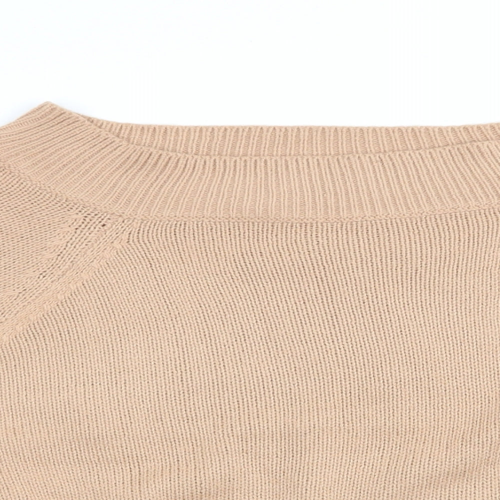 Womens UK Size M Pep & Co Brown Pullover Jumper