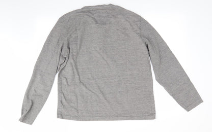 The Original Morley Trading Co Mens Grey    Button-Up Size L  - Republica 1962