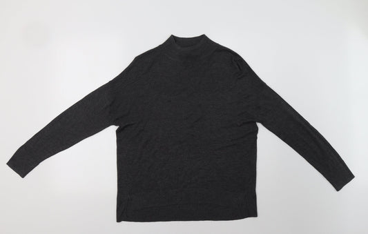 Womens UK Size 12 Dorothy Perkins Grey Pullover Jumper