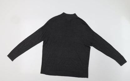 Womens UK Size 12 Dorothy Perkins Grey Pullover Jumper