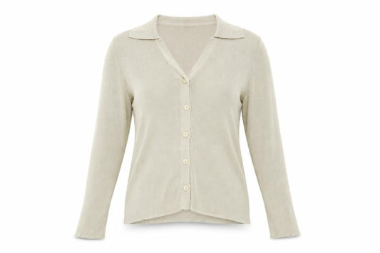 Liz Claiborne` Womens Beige   Cardigan Jumper Size M