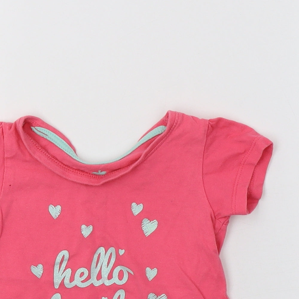 Primark Baby Pink   Basic T-Shirt Size 18-24 Months