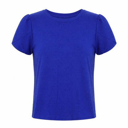 Womens UK Size 10 M&S Blue Basic Blouse