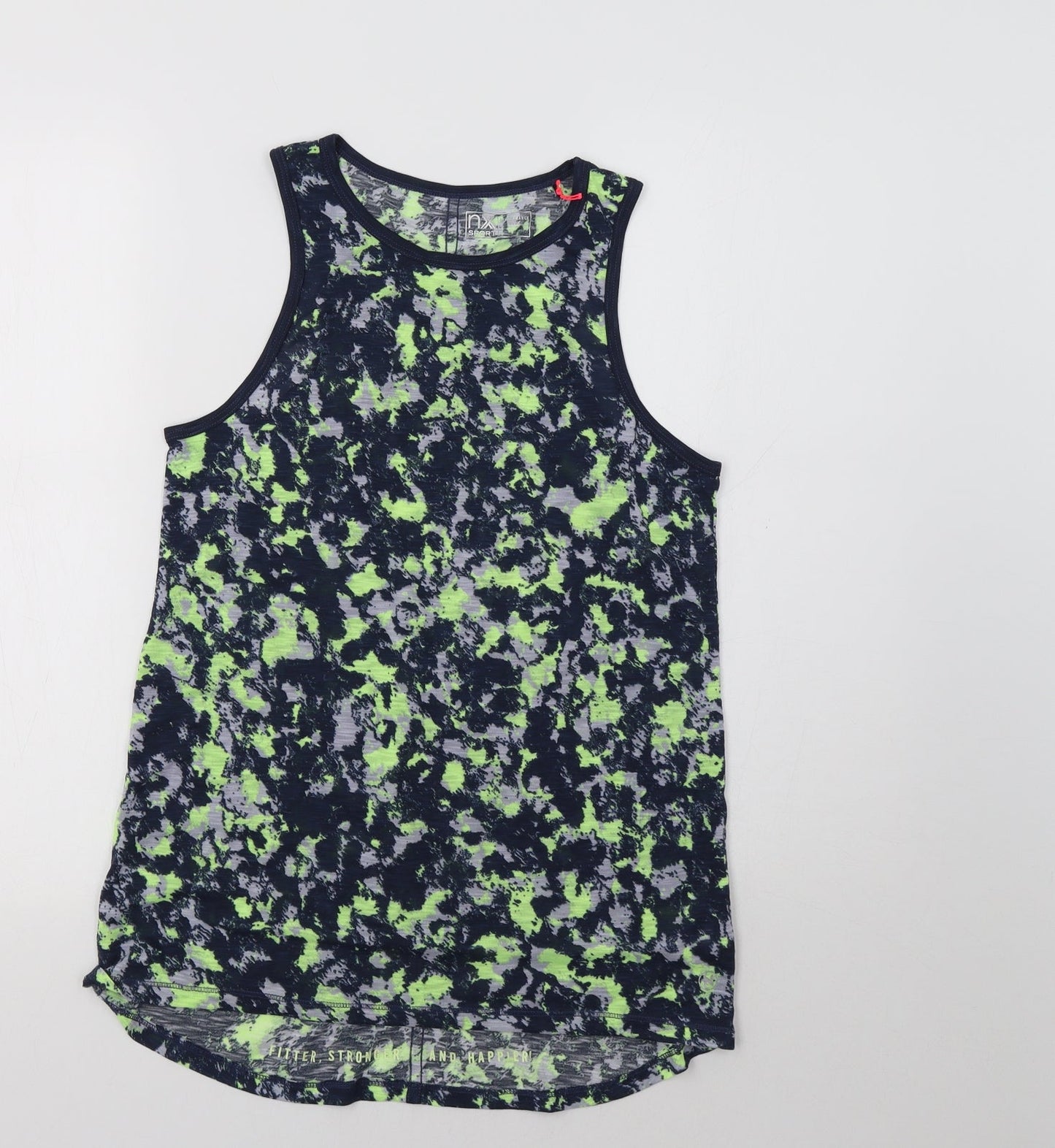 Womens UK Size 8 NEXT Blue Basic Tank