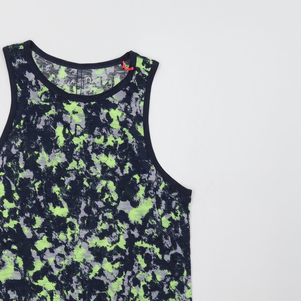 Womens UK Size 8 NEXT Blue Basic Tank