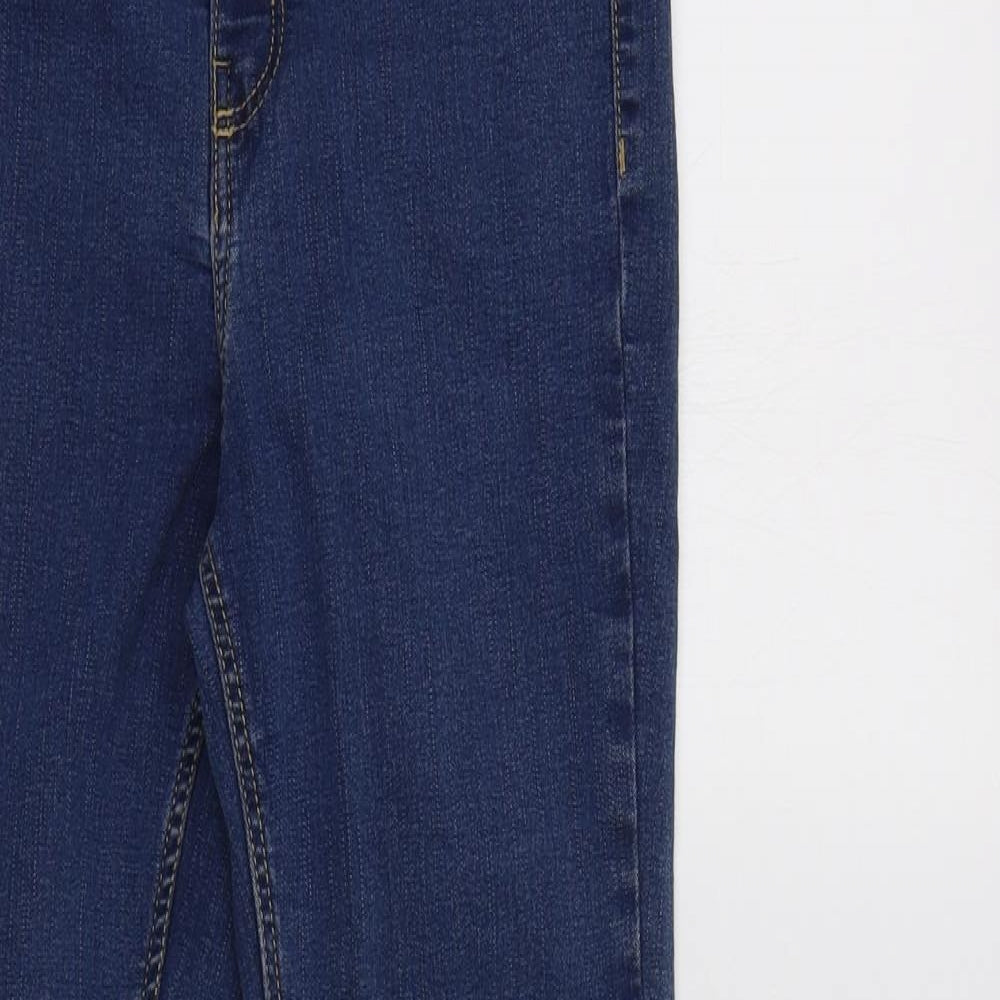 Womens UK Size 10 H&M Regular Fit Skinny Blue Jeans