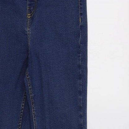 Womens UK Size 10 H&M Regular Fit Skinny Blue Jeans