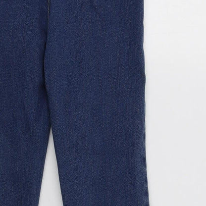Womens UK Size 10 H&M Regular Fit Skinny Blue Jeans