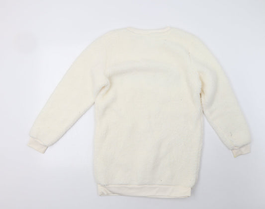 George Womens Ivory   Top Lounge Set Size 8  - Sleep