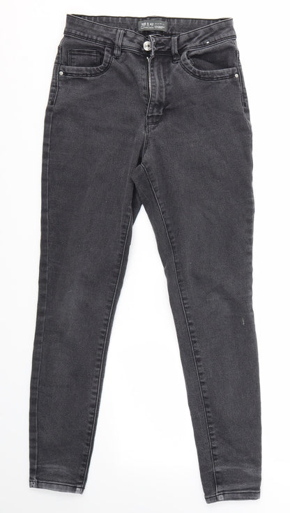 Primark Womens Grey   Skinny Jeans Size 10 L26 in