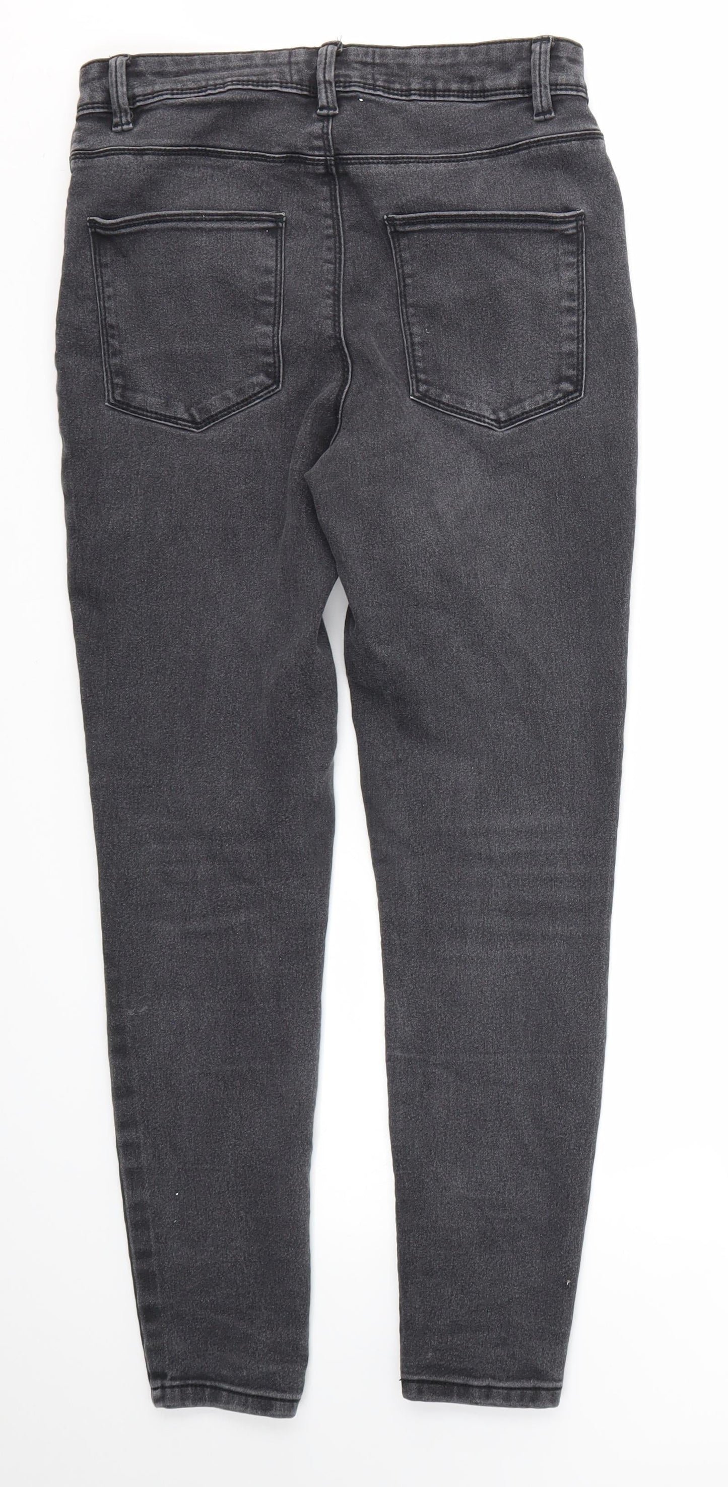 Primark Womens Grey   Skinny Jeans Size 10 L26 in