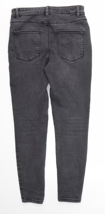 Primark Womens Grey   Skinny Jeans Size 10 L26 in