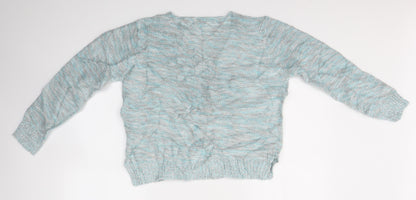 Matalan Womens Blue   Pullover Jumper Size M