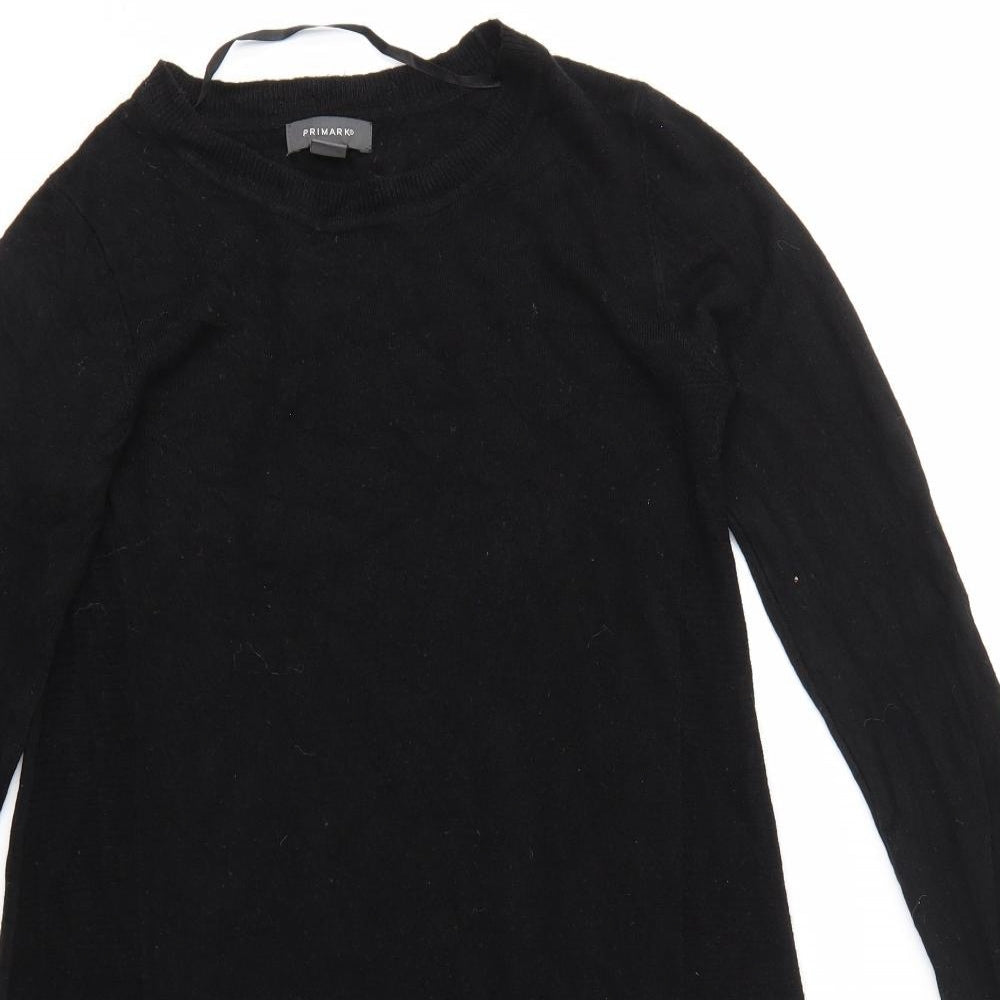Primark Womens Black   Jumper Dress  Size 8